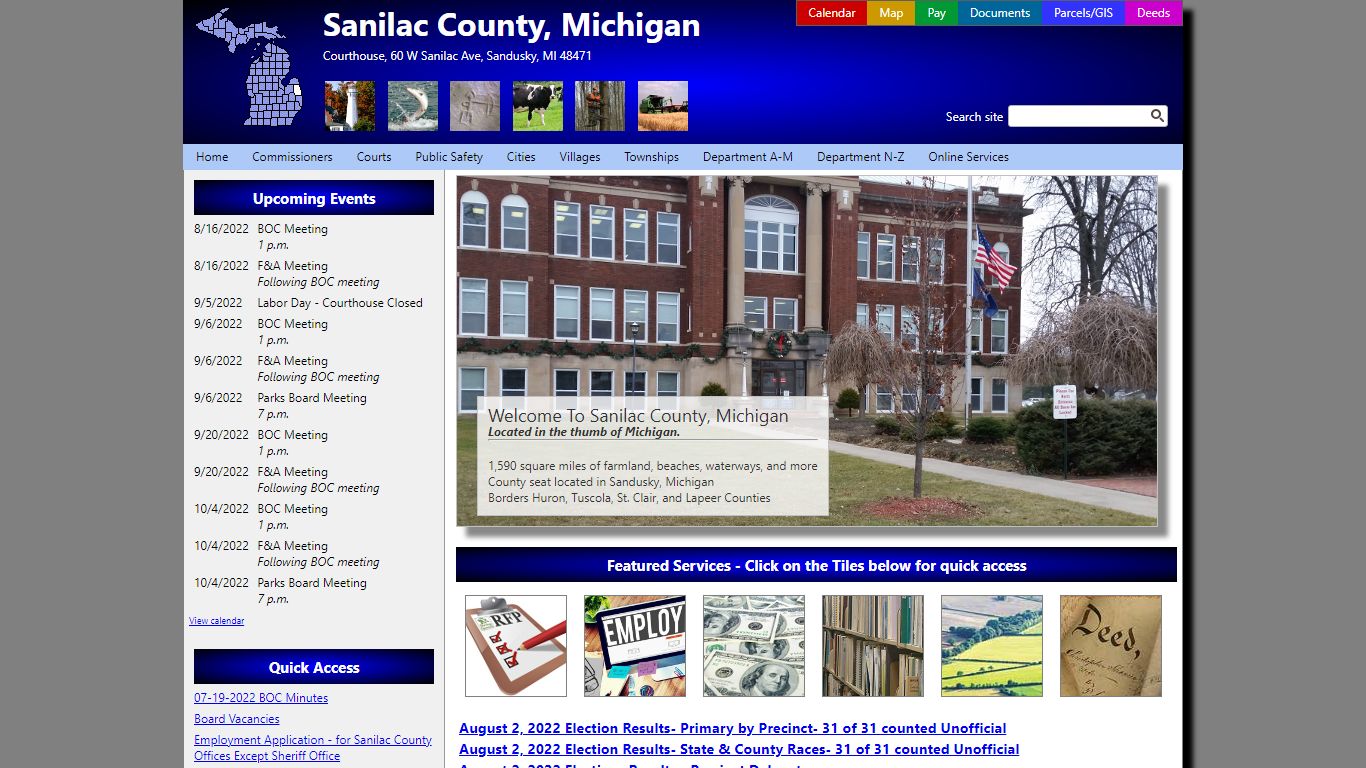 Sanilac County, Michigan